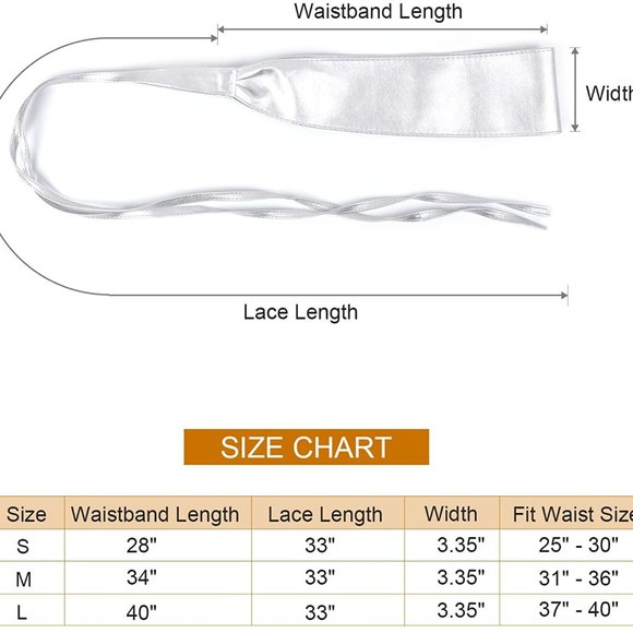 Bowknot Ladies Waistband Belts 2 Packs